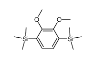 1,4-bis(trimethylsilyl)-2,3-dimethoxybenzene结构式