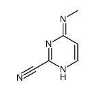 4-(methylamino)pyrimidine-2-carbonitrile结构式