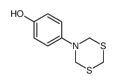 4-(1,3,5-dithiazinan-5-yl)phenol结构式