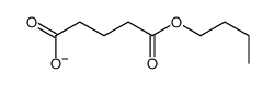 5-butoxy-5-oxopentanoate结构式