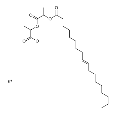 potassium 2-(1-carboxylatoethoxy)-1-methyl-2-oxoethyl oleate结构式