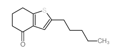 2-Pentyl-6,7-dihydrobenzo[b]thiophen-4(5H)-one structure