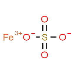 Sulfuric acid, iron(3+) salt, basic structure