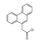 2-phenanthren-9-ylacetyl chloride结构式
