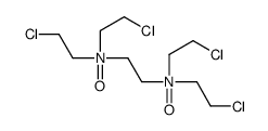 N,N,N',N'-tetrakis(2-chloroethyl)ethane-1,2-diamine oxide Structure