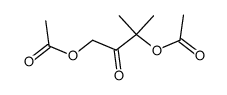 1,3-diacetoxy-3-methyl-butan-2-one Structure