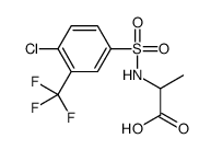 ALANINE, N-[[4-CHLORO-3-(TRIFLUOROMETHYL)PHENYL]SULFONYL]-图片