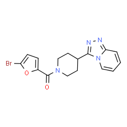 (5-bromofuran-2-yl)[4-([1,2,4]triazolo[4,3-a]pyridin-3-yl)piperidin-1-yl]methanone picture