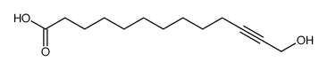 13-hydroxy-tridec-11-ynoic acid Structure