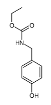ethyl N-[(4-hydroxyphenyl)methyl]carbamate Structure