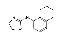 N-methyl-N-(5,6,7,8-tetrahydronaphthalen-1-yl)-4,5-dihydro-1,3-oxazol-2-amine Structure