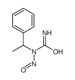 1-nitroso-1-(1-phenylethyl)urea结构式