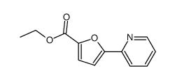 5-pyridin-2-ylfuran-2-carboxylic acid ethyl ester Structure