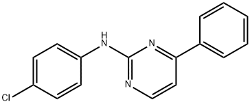 2-(4-Chlorophenyl)amino-4-phenylpyrimidine picture