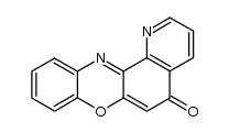 5H-Pyrido[2,3-a]phenoxazin-5-one结构式