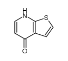 7H-thieno[2,3-b]pyridin-4-one Structure