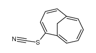 2-thiocyanato-1,6-methano[10]annulene结构式