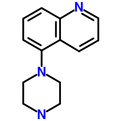 5-(1-Piperazinyl)quinoline Structure
