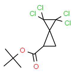 4,4,5,5-四氯螺[2.2]戊烷-1-羧酸叔丁酯结构式