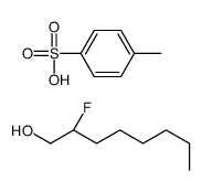 (2S)-2-fluorooctan-1-ol,4-methylbenzenesulfonic acid Structure