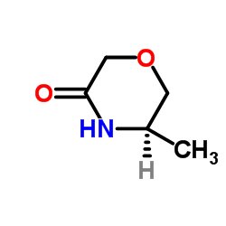 (5R)-5-甲基吗啉-3-酮图片