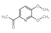 1-(5,6-Dimethoxypyridin-2-yl)ethanone structure