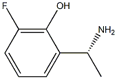 2-((1R)-1-AMINOETHYL)-6-FLUOROPHENOL结构式