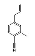 4-allyl-2-methylbenzonitrile Structure