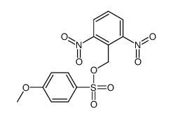 (2,6-dinitrophenyl)methyl 4-methoxybenzenesulfonate Structure