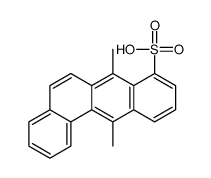 7,12-dimethylbenzo[a]anthracene-8-sulfonic acid Structure