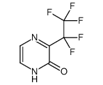 3-(Pentafluoroethyl)-2(1H)-pyrazinone Structure