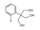 2-(2-fluorophenyl)-2-(hydroxymethyl)propane-1,3-diol Structure