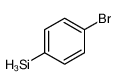 (4-bromophenyl)silane Structure
