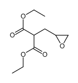 diethyl 2-(oxiran-2-ylmethyl)propanedioate结构式