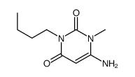 6-amino-3-butyl-1-methylpyrimidine-2,4-dione Structure