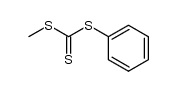 Trithiocarbonic acid methylphenyl ester Structure