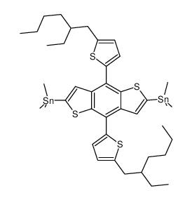 2,6-Bis(triMethyltin)-4,8-bis(5-(2-ethylhexyl)thiophen-2-yl)benzo [1,2-b:4,5-b']dithiophene picture