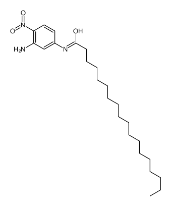 N-(3-amino-4-nitrophenyl)octadecanamide Structure