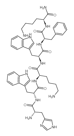 [D-赖氨酸3] -GHRP-6图片