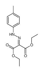 diethyl 2-[(4-methylphenyl)hydrazinylidene]propanedioate Structure