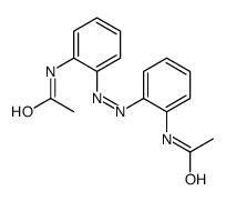 N-[2-[(2-acetamidophenyl)diazenyl]phenyl]acetamide Structure