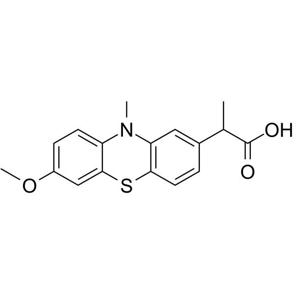 丙替嗪酸结构式