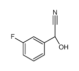 Benzeneacetonitrile, 3-fluoro-alpha-hydroxy-, (R)- (9CI) structure