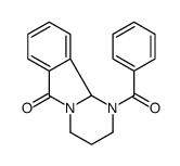 1-benzoyl-2,3,4,10b-tetrahydropyrimido[1,2-b]isoindol-6-one Structure