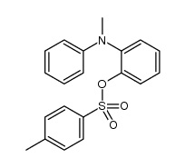 2-(methyl(phenyl)amino)phenyl 4-methylbenzenesulfonate Structure