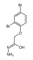 2-(2,4-Dibromophenoxy)acetohydrazide Structure