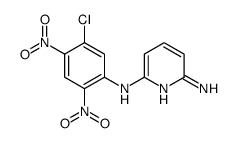 6-N-(5-chloro-2,4-dinitrophenyl)pyridine-2,6-diamine结构式