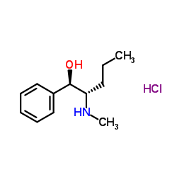 α-甲基氨基-1-羟基戊苯酮结构式