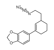 5-[3-(2-azidoethyl)cyclohexen-1-yl]-1,3-benzodioxole Structure