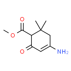 3-Cyclohexene-1-carboxylicacid,4-amino-6,6-dimethyl-2-oxo-,methylester structure